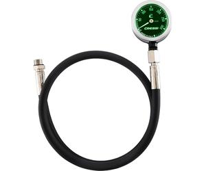 Cressi Vale 300 C PRO Mini SPG W/Hose Black Bar - Mini Manometro Nudo con Frusta HP, Nero, Taglia Unica, Unisex