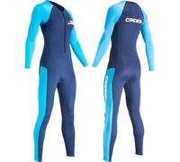 CRESSI Wahoo Lady Monopiece Wetsuit Blue/Azure 2mm L/4 - Muta Monopezzo Donna Realizzata in Neoprene Premium 1.5/2mm e Elastan, Perfetta per Attività Acquatiche Varie, Blu/Azzurro, L/4