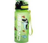 Cressi Water Bottle H20 Frosted, Borraccia Sportiva Unisex, Verde, 400 ml