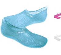 Cressi Water Shoes, Scarpette Sportive Uso Acquatico/Mare/Spiaggia Adulti, Ragazzi e Bambini, Acquamarina, 27/28 EU