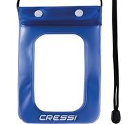 Cressi Waterproof, Custodia Impermeabile per Cellulari/Smartphone Unisex Adulto, Confezione 1X Blu, Taglia Unica