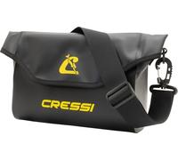 CRESSI Wombat Pouch, Borsa Marsupio Multiuso in Materiale Idrofobico Unisex Adulto, Nero, Unica