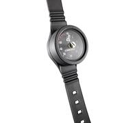 CRESSI Wristband Depht Gauge Black Metric - Resistente Profondimetro Analogico da Polso Unisex con Quadrante Metrico di Facile Comoda Lettura, Nero/Nero, Taglia Unica