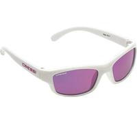 Cressi Yogi e Maka Occhiali da Sole per Bambino, Unisex, Protezione UV 100%, 2 - 6 Anni, Bianco/Lenti Rosa