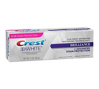 Crest Bianco 3D Brilliance + protezione avanzata Stain Vibrazione Pepermint 4,1 oz