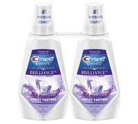 Cresta collutorio/bocca Rinse 3d Brilliance bianco sbiancante Mint pulito senza alcool 2x1l (33,8 fl oz)