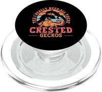 Crested Gecko Essentials Reptile Light Crested Geco Proprietario PopSockets PopGrip per MagSafe