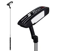 CRESTGOLF Putter da golf, con manico in lega di alluminio, confezione da 2 o 1 putter da golf regolabile a due vie, ambidestro (sinistra/destra), impugnatura di alta qualità, per adulti e ragazzi