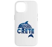 Creta Delfino Blu Mar Mediterraneo Grecia Natura Viaggi Custodia per iPhone 14