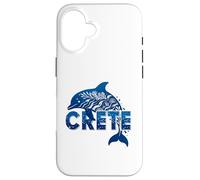Creta Delfino Blu Mar Mediterraneo Grecia Natura Viaggi Custodia per iPhone 16