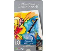 Cretacolor Aquarelle Oil Pastels Aqua Stic - 10 pezzi