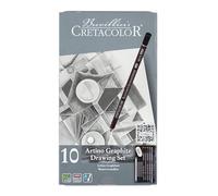 CONFEZIONE IN METALLO CON SET BASE DA 10 PZ. ARTINO GRAFITE