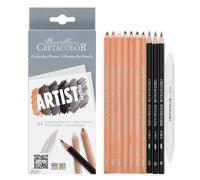 CRETACOLOR Artist Studio Set di matite da disegno 11 pezzi, incl. Tergicristalli