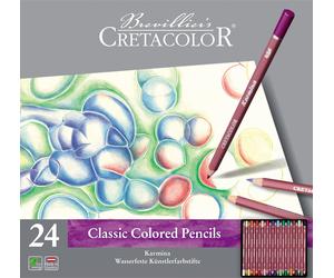 Cretacolor Classic Colored Pencils Karmina - 24 pezzi