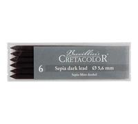 Cretacolor Lead Artist seppia scuro 6 / Pacchetto