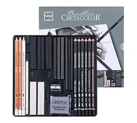 Cretacolor Black & White Box - Set 25 pezzi - confezione in metallo