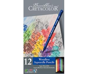 Cretacolor Woodless Aquarelle Pencils Aqua Monolith - 12 pz.