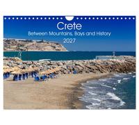 Crete - Between Mountains, Bays and History (Wall Calendar 2027 DIN A4 landscape