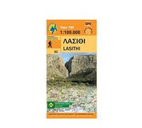 CRETE, EAST: LASITHI (92) 1:100,000 (Lasithi - Crete)