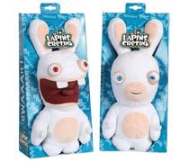 CRETINE DI CONIGLIO Peluche 28 cm Suono a bocca chiusa
