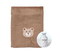 CREVENT 75cm X 100cm, Copertina Bambino, Simpatica e Accogliente Coperta per Bambini, Biancheria da Letto per Bambini, Passeggino, Doccia, Compleanno, Regalo per l'Orso