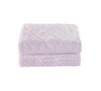 CREVENT Coperta da bambina, super morbida, leggera e traspirante, per la primavera estate per tutte le stagioni (75 x 100 cm rosa)