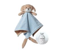CREVENT - Copertina di conforto in morbido peluche, per neonati e bambini, per compleanni e baby shower (cane blu)
