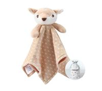 CREVENT - Copertina di conforto in morbido pile, per neonati e bambini (cervo marrone)