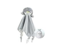 CREVENT Loveys - Coperta di sicurezza in peluche per neonati e ragazzi, per compleanno (pinguino)