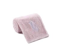 CREVENT Peluche Fluffy Warm Fleece Baby Throw Coperta per Bambino Bambino Bambino Culla Passeggino (75cmX100cm Gatto Rosa)