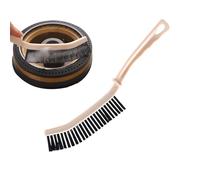 Crevice Brush - Gap Cleaning Brush | Crevice Cleaning Brush | Hard Bristle Shower Gap Scrub Brushes, for Home, Kitchen, Car, Corner Cleaning Brushes for Detailing Cleaning Brushes for Housekeeping