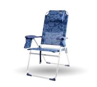CREVICOSTA QUALITY MARK MARCAS DE CALIDAD Palmera2081-3 Sedia da spiaggia pieghevole con braccioli| 8 posizioni| Moderna, design classico| Portatile per la sua pratica Borsa-Zaino
