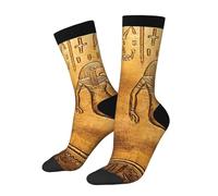 Crew-Smlx Calze Egyptian Collection Egyptian Ancient Art Antiodore Calze Running Unisex Crew Socks Per Trekking Ciclismo Lavoro