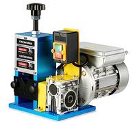 CREWORKS 180W Macchina Spelacavi Automatica Compatibile con Cavi Φ1,5mm - Φ25mm, Spelafili Elettrico Professionale a 5 Canali Diversi 30 m/min per il Recupero e Riciclo dei Cavi