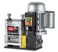 CREWORKS 180W Macchina Spellacavi Elettrica da 1,5-30 mm con 5 Canali Regolabili, Macchina Spelafili Elettrica Velocità Fino a 30 m/min, Spelacavi Elettrica per Riciclaggio Elettricisti