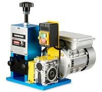 CREWORKS 180W Macchina Spellacavi Elettrica Professionale con 3 Diversi Piastre Foro e 5 Canali per Cavo da Φ1.5mm a Φ25mm Spelafili Sguainacavi Professionale per il Riciclaggio dei Cavi Rimanenti