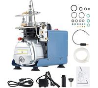 CREWORKS Compressore PCP 300 Bar Pompa PCP Aria Alta Pressione 30MPA Compressa con Pistola d’Aria 4350PSI Compressore d’aria Air Compressore Pump PCP Sospensione (senza Pressione Preimpostata)