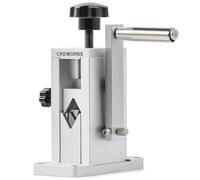 CREWORKS Macchina Spelacavi Manuale Professionale per Cavi da 1.5mm a 23mm Spelafili Manuale con Foro di Alimentazione Regolabile Spellacavi Manuale Portatile Sguainacavi Recupero Rame