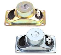 CRFFZ Altoparlanti ractangle da 8 Ohm 5W Corno Altoparlanti a frequenza Woofer stereo per cassa risonanza Parte riparazione fai da te Altoparlante a tromba