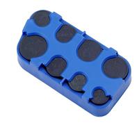 CRFFZ Organizer portatile per cambiamenti, supporto per cambio auto, portamonete per camion e accessori per auto, dispenser tascabile per portafoglio, Blu