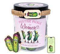 CRGANGZY Barattolo di Affermazioni for Supporto Emotivo, 60 Carte Positive in Barattolo, Regali di Buona Fortuna for Donne, Carte Ispirazionali Supporto Patate Sottaceto con Messaggi Positivi