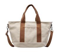 CRGANGZY Borsa tracolla elegante in tela for donna, capiente e casual, con più scomparti, adatta for lavoro, scuola, viaggio, shopping, vacanze o feste