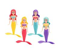 CRGANGZY Giocattoli for immersioni for la sirena con gemme di conchiglia, giocattoli d' for bambini, affondando giocattoli for immersioni in piscina for ragazze, accessori for gioco subacqueo della si