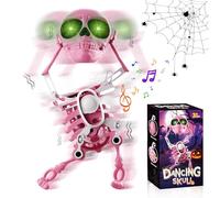 CRGANGZY Giocattolo Cranio Danzante 3D a Molla, Scheletro oscillante, Decorazione Desktop Anti Stress, Regalo Divertente per Halloween