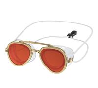 CRGANGZY Goggle panoramici di nuoto anticruolielo for adulti ampi occhiali da nuoto con cinghia di regolazione rapida Non slitta