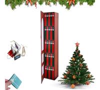 CRGANGZY Mini libro Ornament Avvent Calendar 2025, conto alla rovescia di Natale con 24 libri for amante dei libri, libreria in miniatura libreria di decorazioni natalizie calendario 'avvento for la c