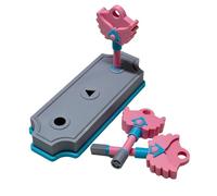 CRGANGZY Nascondi e cerca il ciondolo del buco della serratura 3D stampato 2025 folk coreano tradizionale da gioco tradizionale collana crash clayclace Merch for i fan della TV SAMID della stagione 3