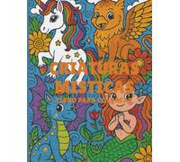 Criaturas misticas, libro para colorear