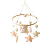 Crib Baby Mobile, Sensory Mobile, 15.75x9.06 Inches Lightweight & Safe Design Soft, Bedding Play Accessory for Boy, Girl, Room, Home, Nursery and Bedroom Decoration