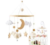 Crib Mobile - Ciondolo Cupo Di Scuola Materna, Giocattolo Sospeso Musicale | Stima Mobile In Stile Bohémien Stimolazione Infantile, Decorazioni Per La Scuola Materna Per Ragazzi E Ragazze, Intrattenim